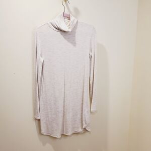 Abercrombie and fitch beige turttleneck  sweater dress size S